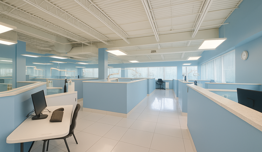 Toronto College of Dental Hygiene and Auxiliaries Inc. main clinic interior