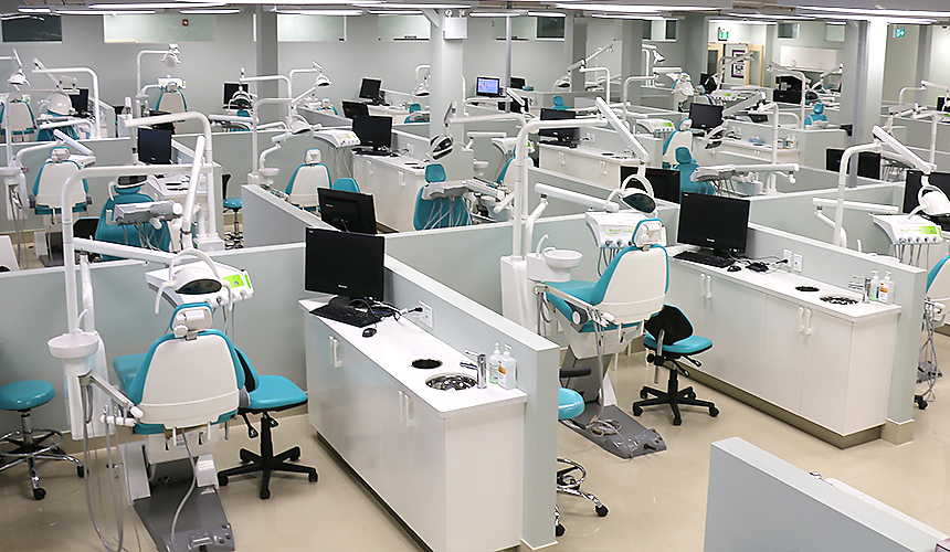 Toronto College of Dental Hygiene and Auxiliaries Inc. main clinic interior